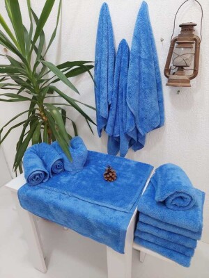 12'li Mikrofiber Kuaför Havlusu Siyah 50x90 cm | Boya Tutmayan Profesyonel Havlu Seti - 16