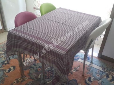 2'li Çok Amaçlı Pötikare Örtü 150x150 cm | Sofra Bezi, Piknik, Masa Örtüsü Seti - 7