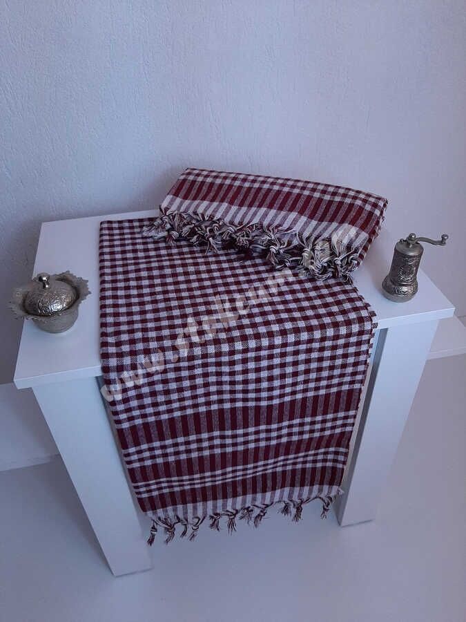 2'li Çok Amaçlı Pötikare Örtü 150x150 cm | Sofra Bezi, Piknik, Masa Örtüsü Seti - 4