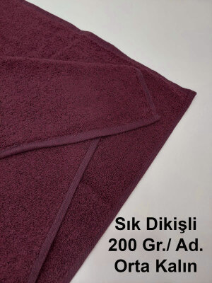 Vişne Kuaför Havlusu 3'lü Set 50x90 | Berber ve Sporcu Baş Havlusu | Hızlı Kurur (1)