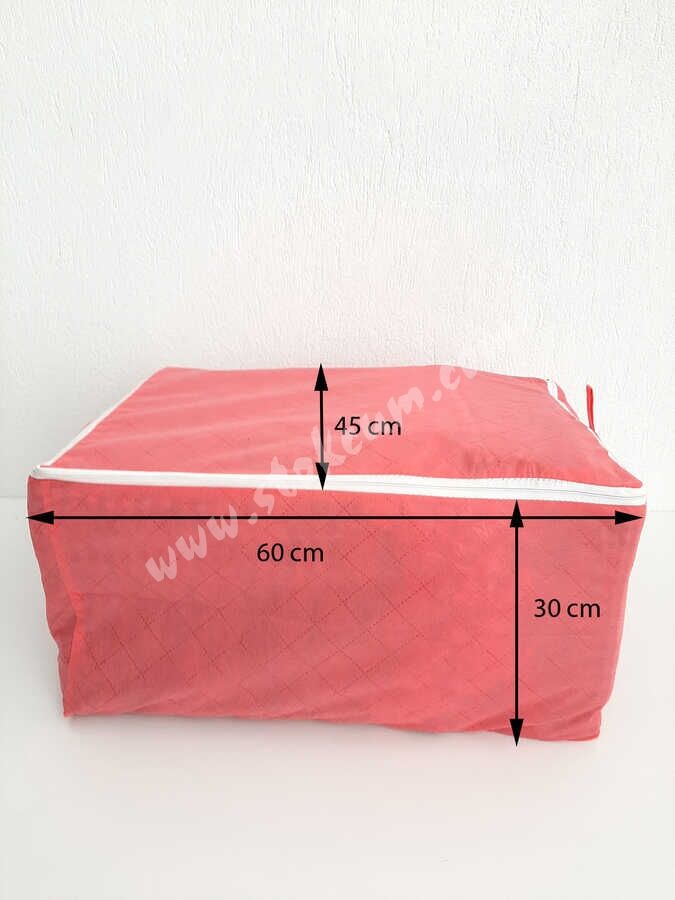 3'lü 5'li 10'lu Baza Altı Hurç Seti | Sandık Tipi Yastık, Battaniye, Nevresim Saklama Kutusu - 1