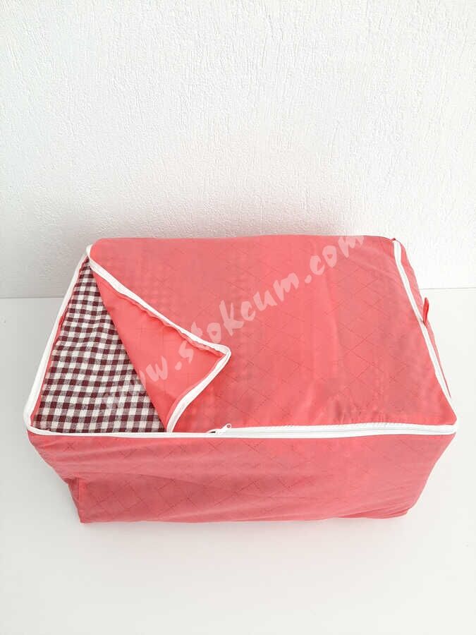 3'lü 5'li 10'lu Baza Altı Hurç Seti | Sandık Tipi Yastık, Battaniye, Nevresim Saklama Kutusu - 2