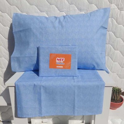 Dokuma Yastık Kılıfı 2'li Set 50x70 cm | Fırça Desen Kapaklı Pamuklu Kılıf (1)