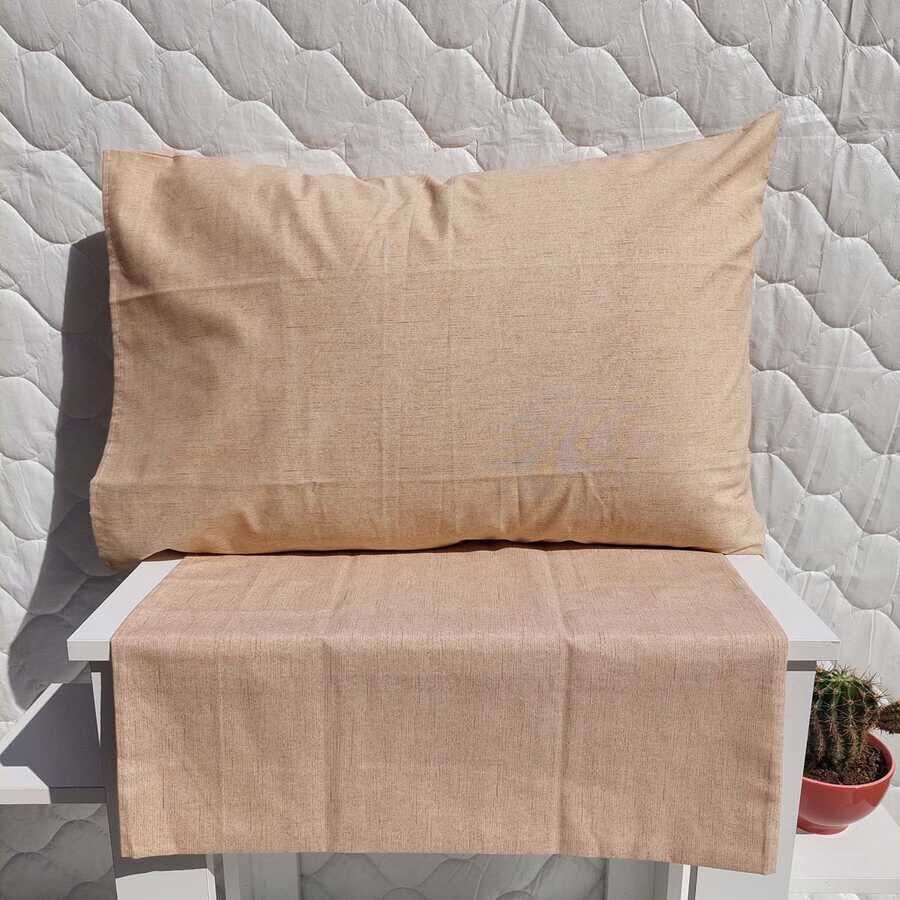 Dokuma Yastık Kılıfı 2'li Set 50x70 cm | Fırça Desen Kapaklı Pamuklu Kılıf - 7