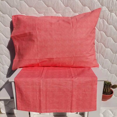 Dokuma Yastık Kılıfı 2'li Set 50x70 cm | Fırça Desen Kapaklı Pamuklu Kılıf - 11