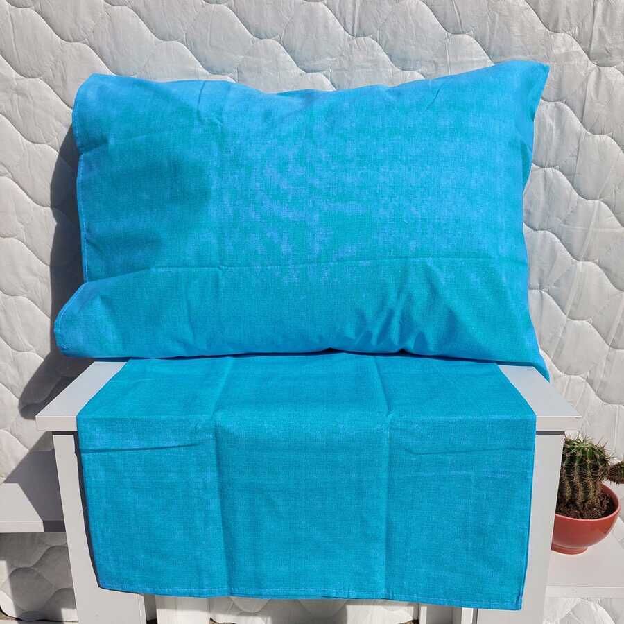 Dokuma Yastık Kılıfı 2'li Set 50x70 cm | Fırça Desen Kapaklı Pamuklu Kılıf - 19