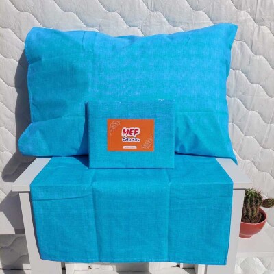 Dokuma Yastık Kılıfı 2'li Set 50x70 cm | Fırça Desen Kapaklı Pamuklu Kılıf - 20