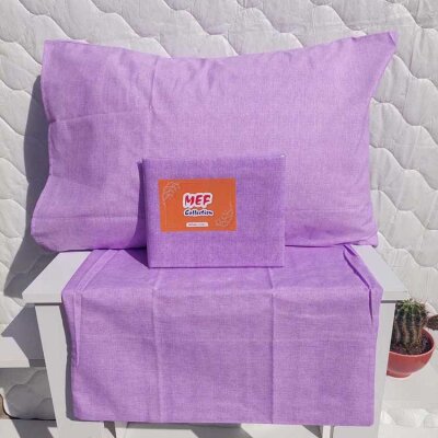 Dokuma Yastık Kılıfı 2'li Set 50x70 cm | Fırça Desen Kapaklı Pamuklu Kılıf (1)