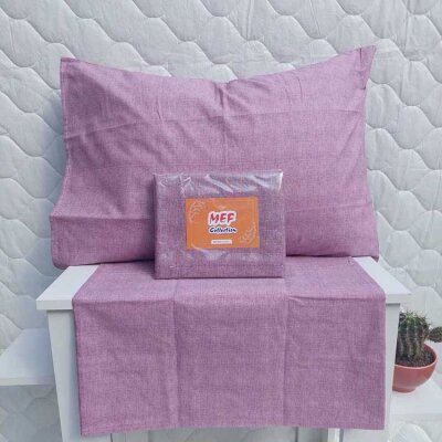 Dokuma Yastık Kılıfı 2'li Set 50x70 cm | Fırça Desen Kapaklı Pamuklu Kılıf - 3