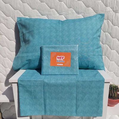 Dokuma Yastık Kılıfı 2'li Set 50x70 cm | Fırça Desen Kapaklı Pamuklu Kılıf - 7