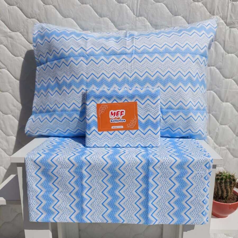 Dokuma Yastık Kılıfı 2'li Set 50x70 cm | Zigzak Kapaklı Pamuklu Dekoratif Kılıf - 4